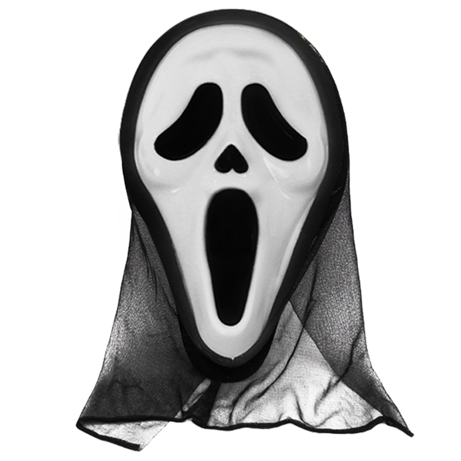 Máscaras de terror de Halloween Scream Scream 6 máscaras de la muerte COS Disfraces para niños Halloween COS Propositivos fantasmas image 4