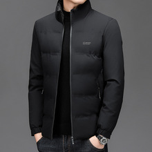 羽绒棉棉衣男士秋冬季加厚保暖休闲立领棉服修身防寒短款棉服外套