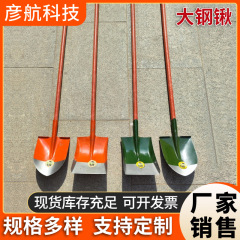 メーカーは先の角の鉄のシャベルの大きい鋼のシャベルを供給しています。