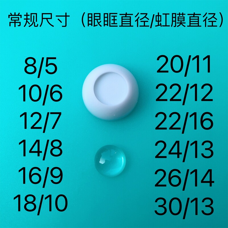 10/5 Pressure Eye Small Iris Size Doll Eye DIY Change Eyes Accessories BJD Fundus Transparent Pieces