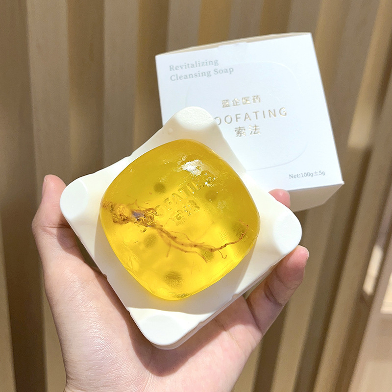 索法苦参香皂茶树精油皂香皂除螨手工皂抑菌洗澡沐浴洗脸香皂跨境