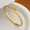【4215】Lucky rings full of stars golden
