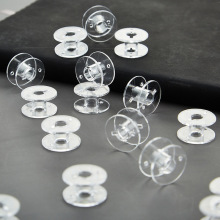 多功能透明梭芯 家用缝纫机电脑平车通用 缝纫机配件底线塑料梭芯