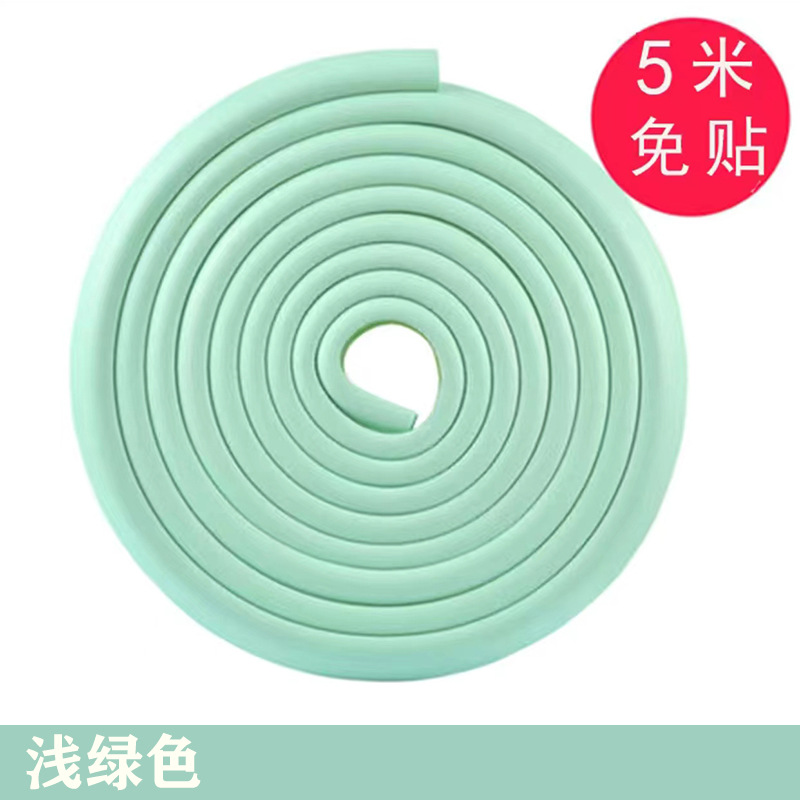 Suministro directo de fábrica tira anticolisión para niños esquina protectora de goma extrusión tira de colisión borde de la esquina de la mesa cubierta de seguridad para niños tira anticolisión