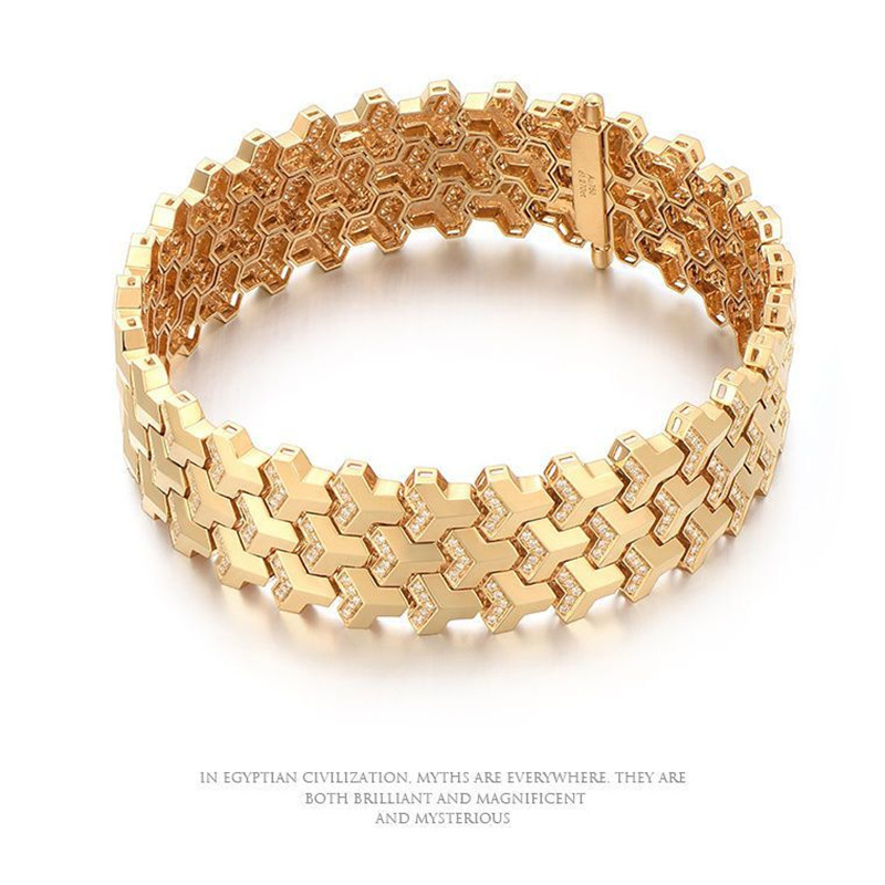 S925 Shanwenjia Bracelet Sterling Silver Electroplated White Gold Light Luxury Original Birthday Gift for Boys and Girls