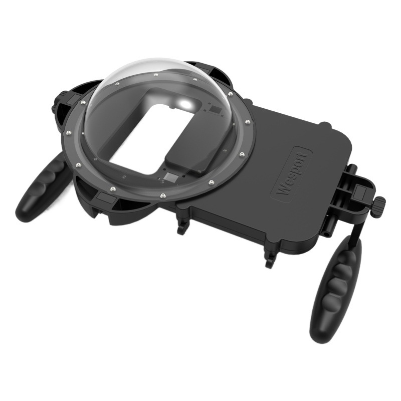 Máscara de buceo máscara de bola máscara de buceo para teléfono móvil buceo submarino disparo equipo de pesca máscara de buceo estabilizador de mano