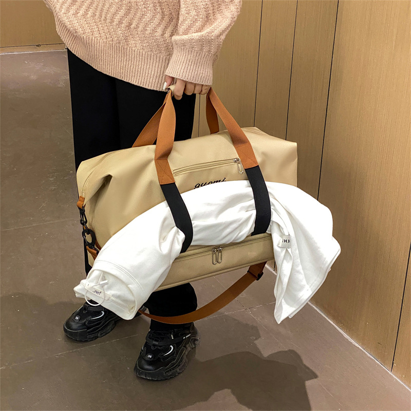 Bolsa de viaje de gran capacidad bolsa de entrenamiento de ejercicios de fitness viaje de negocios bolsa de equipaje pequeña bolsa de almacenamiento de alojamiento de estudiantes al por mayor