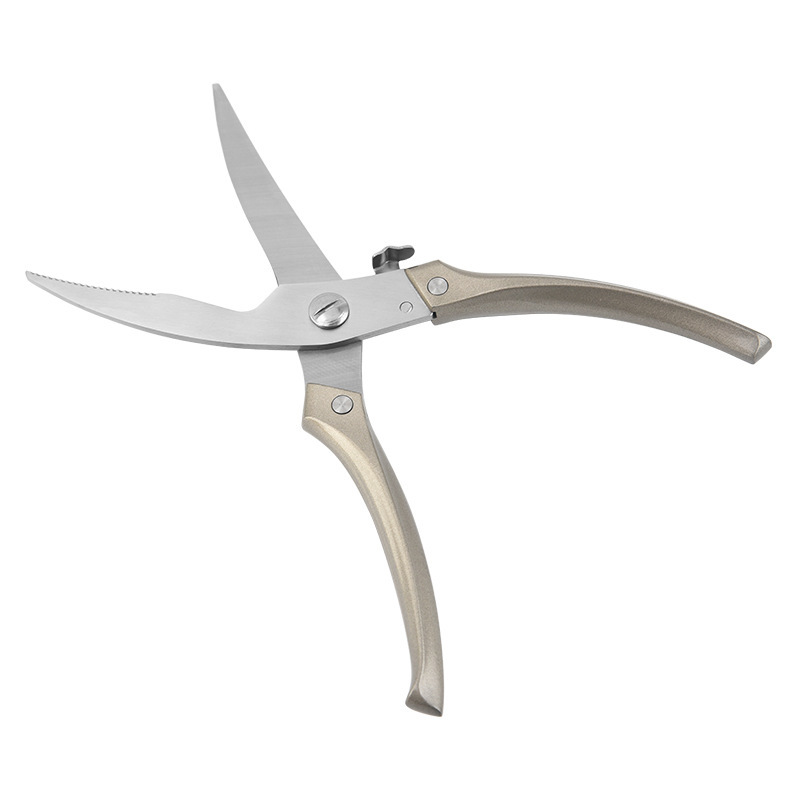 Fábrica de cocina doméstica afilada multipropósito tijeras de comida tijeras de barbacoa tijeras de hueso de pescado