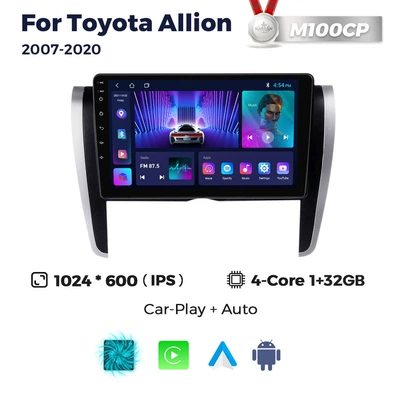 DVD Navigation Allion premio 260 - m100cp-132-quad-core-wifi-version