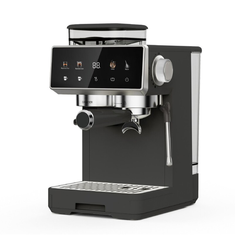Customizable Household Semi-Automatic Espresso Machine with Integrated Milk Frother and Color Screen Touch Control for Office Use Customizable Household Semi-Automatic Espresso Machine with Integrated Milk Frother and Color Screen Touch Control for Office Use
