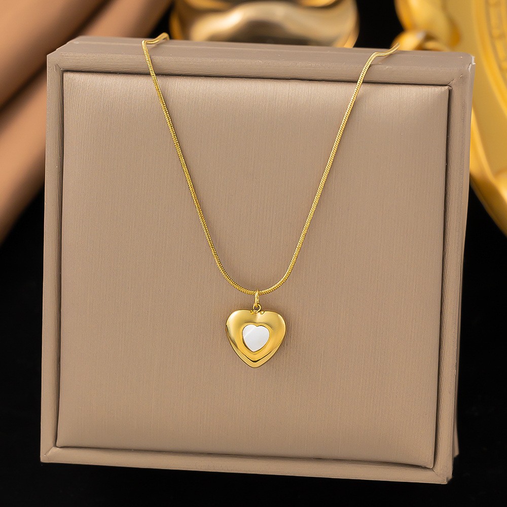 10g Weight 0.03µm-0.05µm Gold Plating Thickness PVD Coated Gold Plating Process Real Gold Plated Plating Material 304 Stainless Steel Pendant Material Pendant Necklace Classification 304 Stainless Steel Chain Material cable chain, Twisted Rope Chain Chain Type Holiday, Daily Occasion 304 Stainless Steel Material Geometric Pattern Women's Gender Elegant, Simple Style Style Waterproof Non Tarnish, Plating Craft PVD Coated Real Gold Plated Geometric Titanium Steel Elegant Simple Style Waterproof Non Tarnish Titanium Steel Pendant Necklace 19