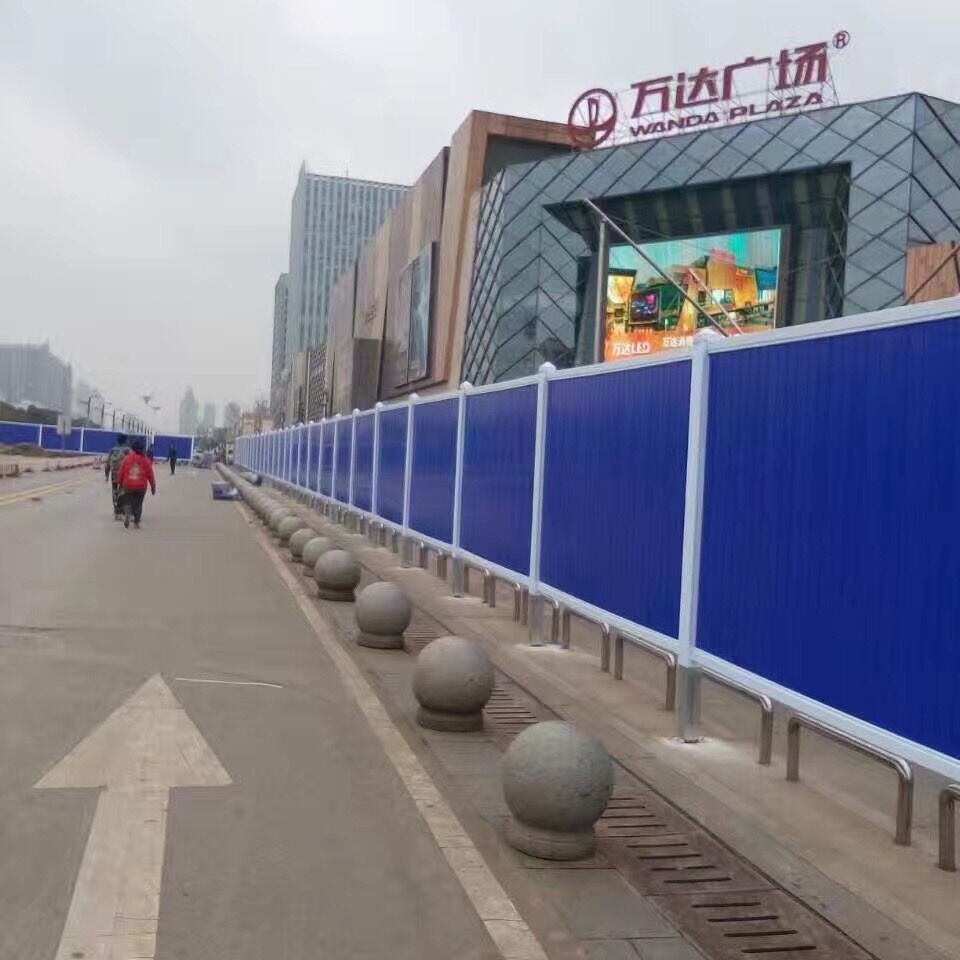 海涛PVC材质施工围挡 江浙沪源头厂家 品质保证 PVC施工围挡