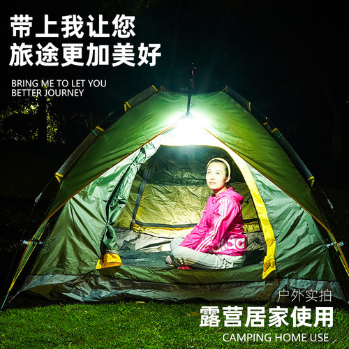 Cross-border new LED bulb lamp, night market lamp, street stall lamp, camping lamp, rechargeable emergency lighting bulb