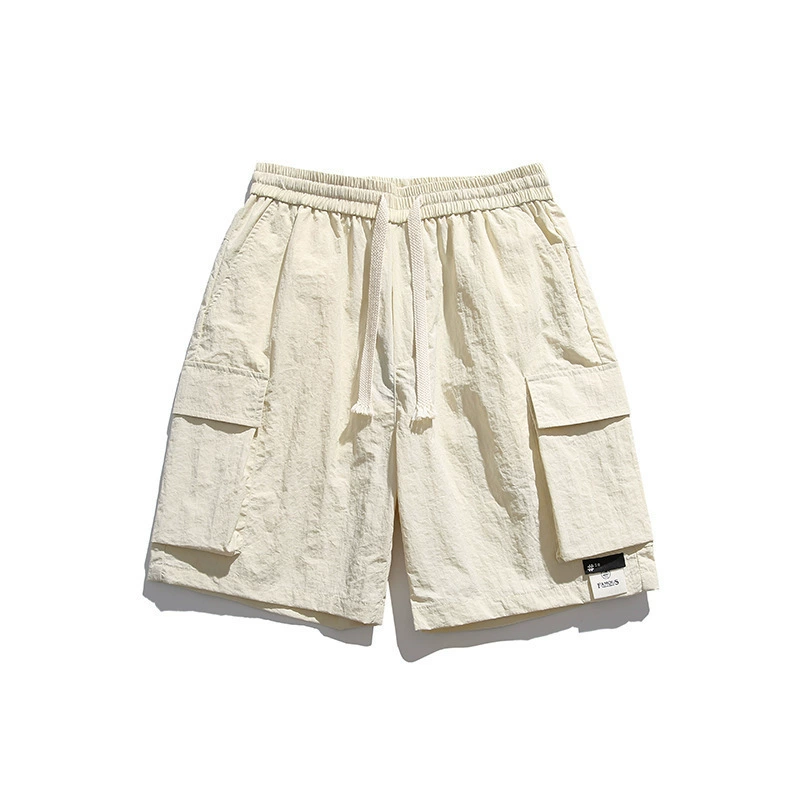 2022 летний новый мужской мульти-карманные трехмерные силуэтные брюки повседневные прямые шорты мужской