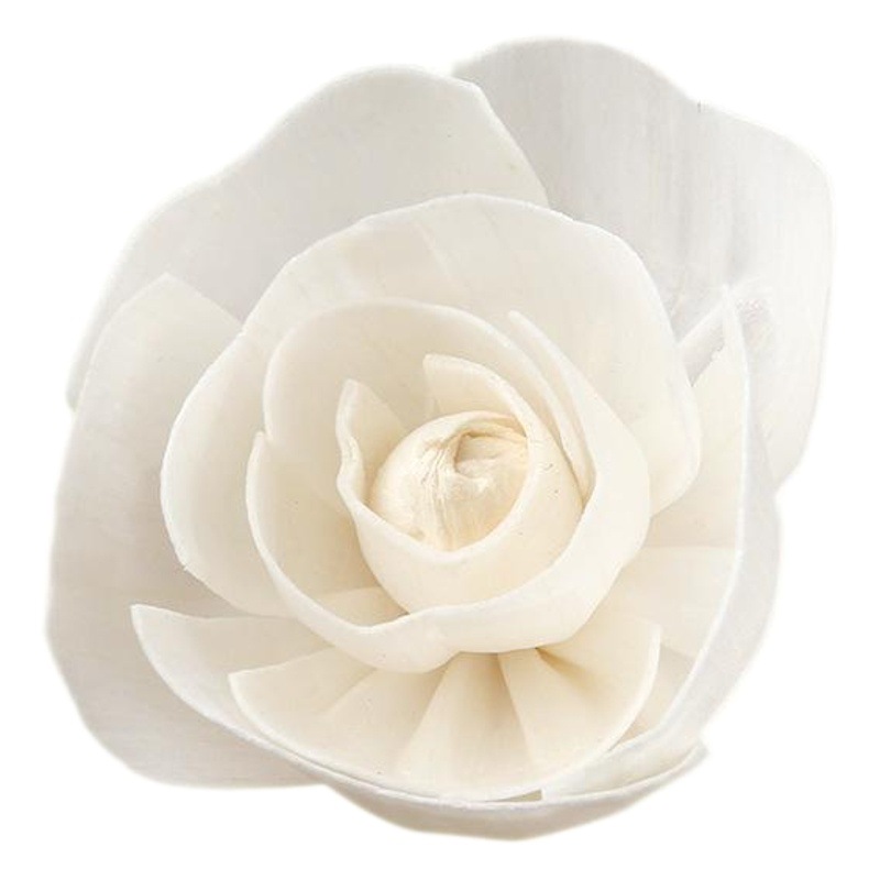 Spot al por mayor | Flor de hierba de rosa de aromaterapia de ratán de 5cm, se puede perforar, decoración del hogar, flor de expansión