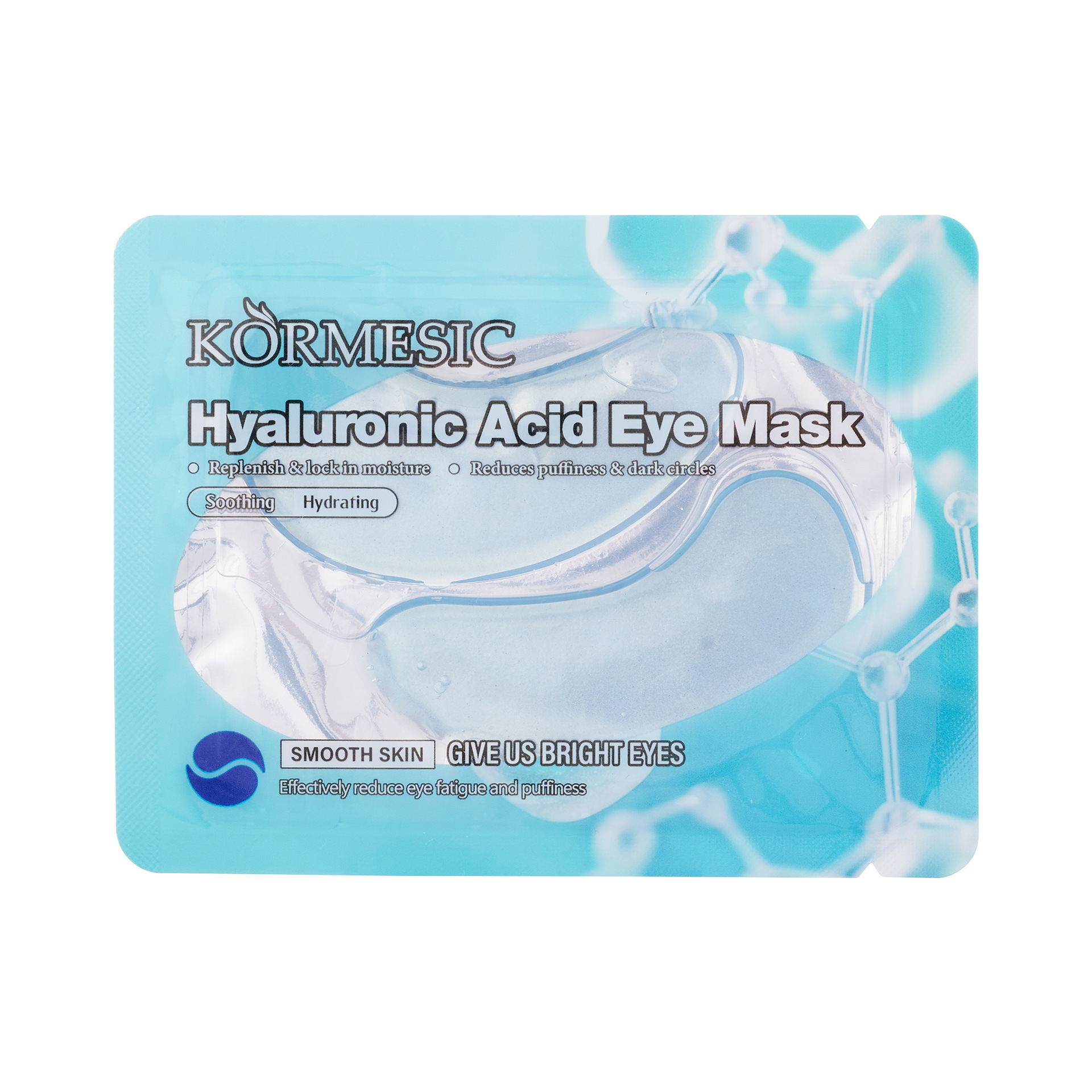 KORMESIC 히알루론산 수분 아이 마스크 7.5g [해외 판매 전용, 국내 판매 금지, 구매 시 면책 및 책임 부담]