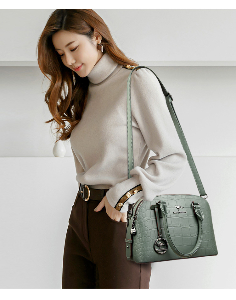 Crocodile Leather Backpack Image 2