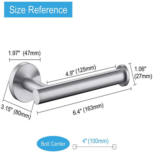 304 stainless steel paper towel holder paper roll toilet paper holder punch-free toilet toilet bathroom storage rack roll paper holder