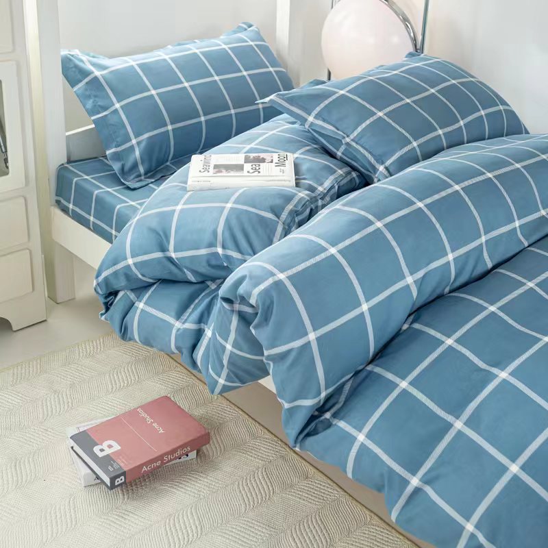 Unit Student Dormitory Three-piece Quilt Bedding Pillow Staff Unit Nursing Home Three-piece Quilt Six-piece Set