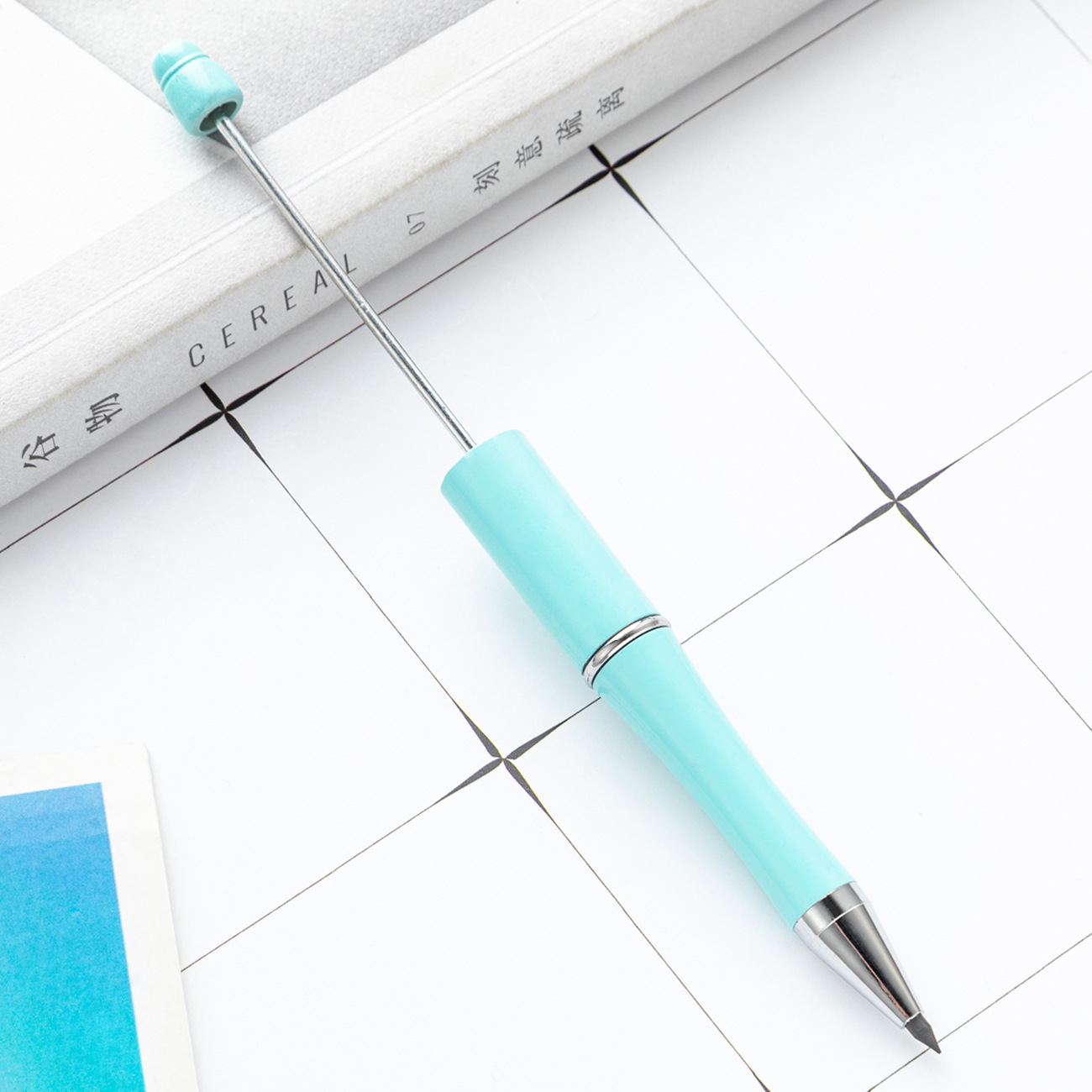 DIY plástico moldeado lápiz pintura afilado-libre Escritura de tinta constante lápiz imprimible logotipo eterno lápiz al por mayor