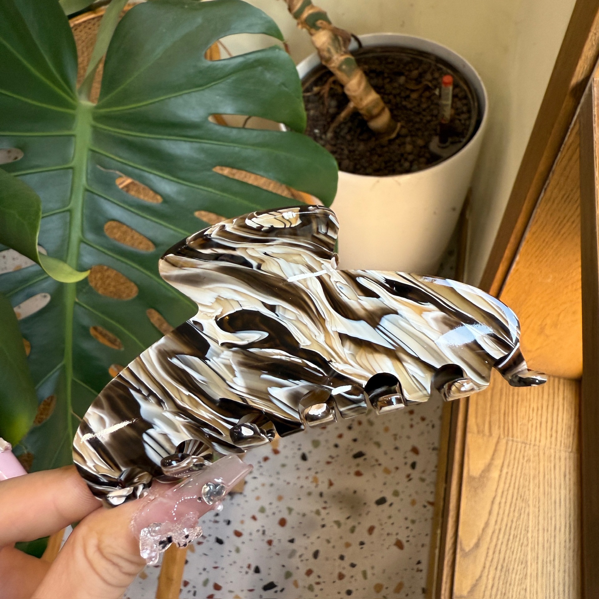크림 블랙 커피 (약 10.5cm)