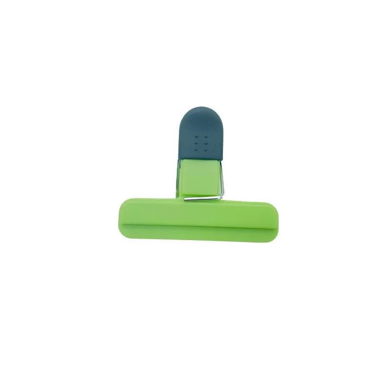 Копия silicone fresh -keeping clip многоцелевой пищевой - grade герметичная застежка для закусок, влагостойкая, простой пластиковый пакет - закрутка