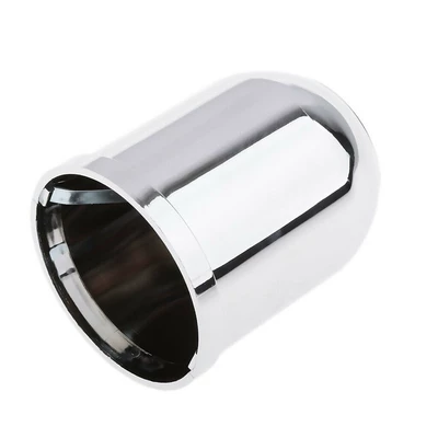 Trailer ball cap cover motor car ball protective cover plastic chrome plated with card strip automobile trailer off-road vehicle modification accessories