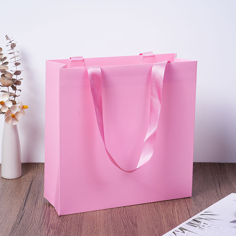 Bolsas de papel kraft sin cintura bolsas de mano logotipo ropa bolsas de regalo bolsas de papel bolsas de regalo bolsas de compras personalizadas