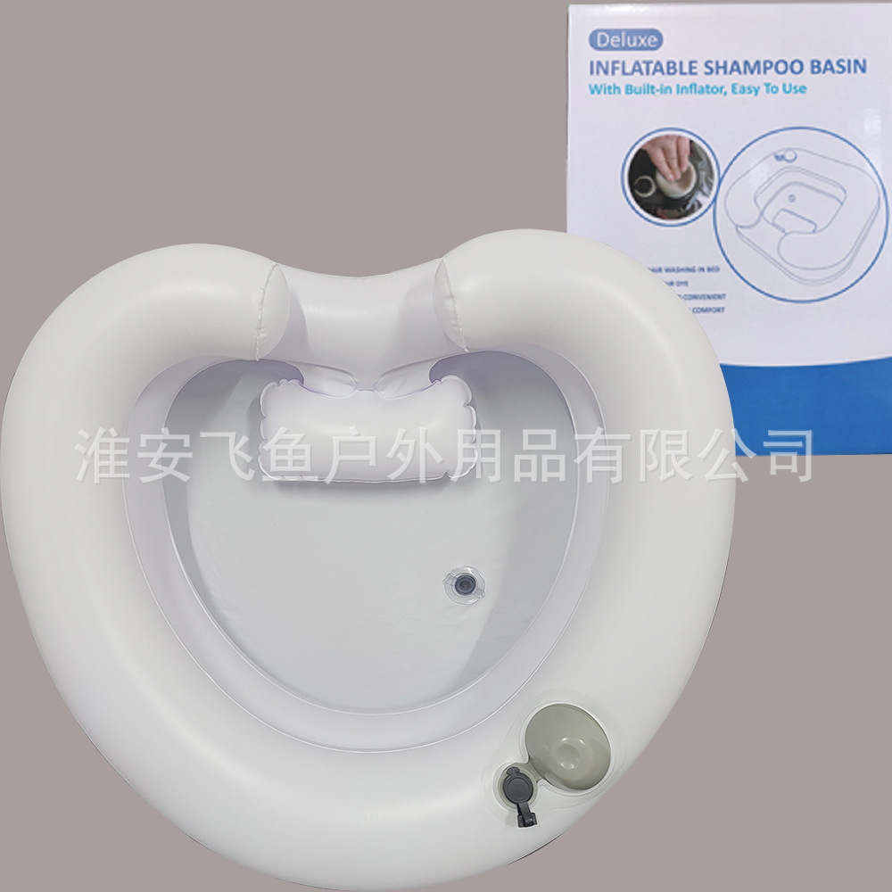 Nuevo lavabo inflable de pvc plegable, productos de cuidado, masaje en el hogar, peluquería, lavado de pies al aire libre portátil