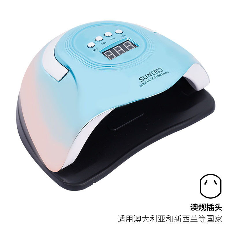 Manija de lámpara de manicuras, lámpara de manicuras portátil, máquina de fototerapia UV, pegamento de manicuras, máquina de manicuras especial para manicuras secas rápidas