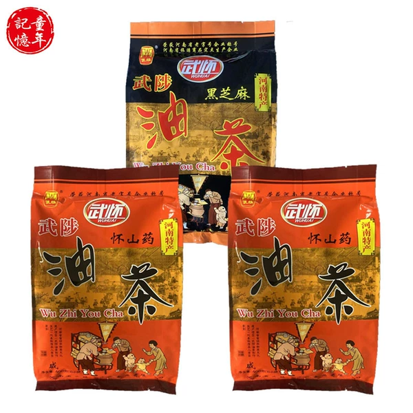 2 bags of Chinese yam + 1 bag of black sesame seeds