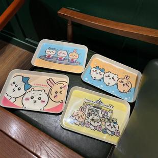 [Rabbit Forest] cute cartoon melamine tray household storage tray