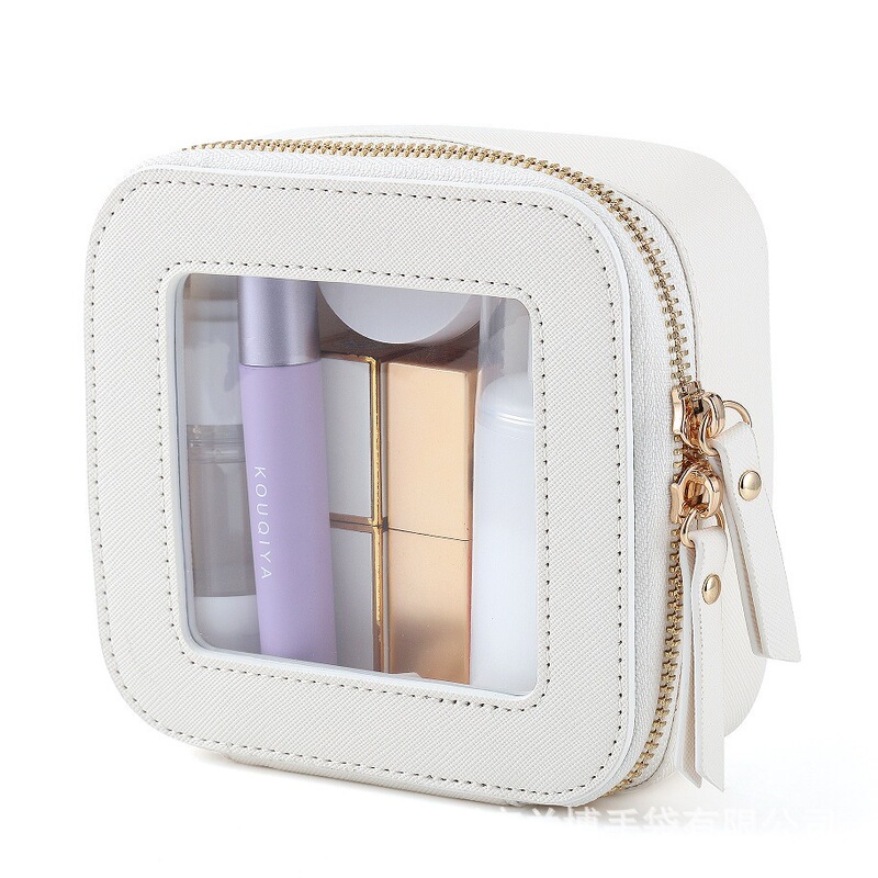 Amazon's Best-Selling Cosmetic Bag, Portable and Compact Cosmetic Storage Box, Waterproof Travel Toiletry Bag