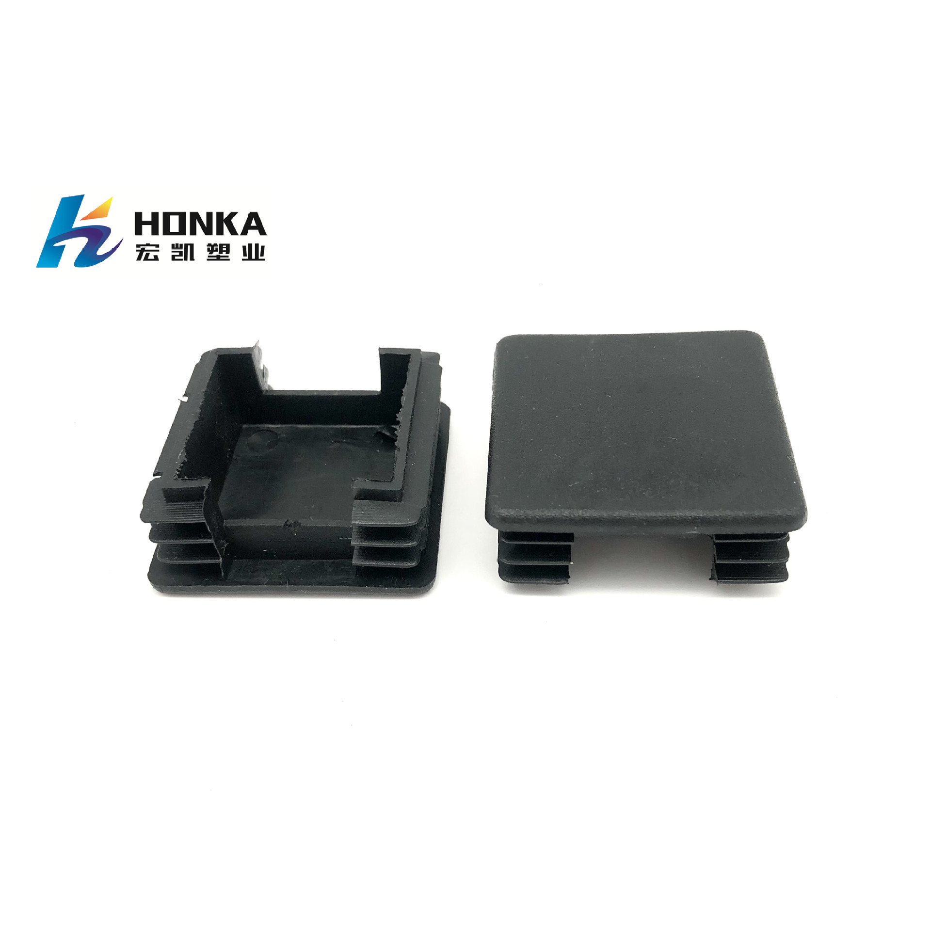塑料40*60矩形管塞 钢管堵头 桌椅凳子脚套家具脚垫健身器材配件