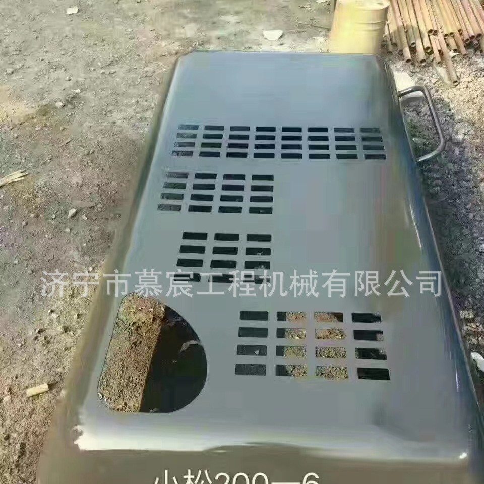 长期供应挖掘机及配件 PC200-6挖掘机发动机护罩机罩