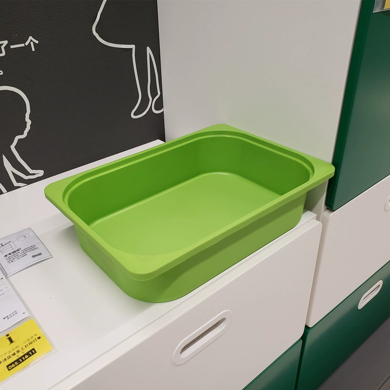 Plastic Storage Box — Modular Storage System, 42×30 cm Base, Low (10 cm) & High (23 cm)