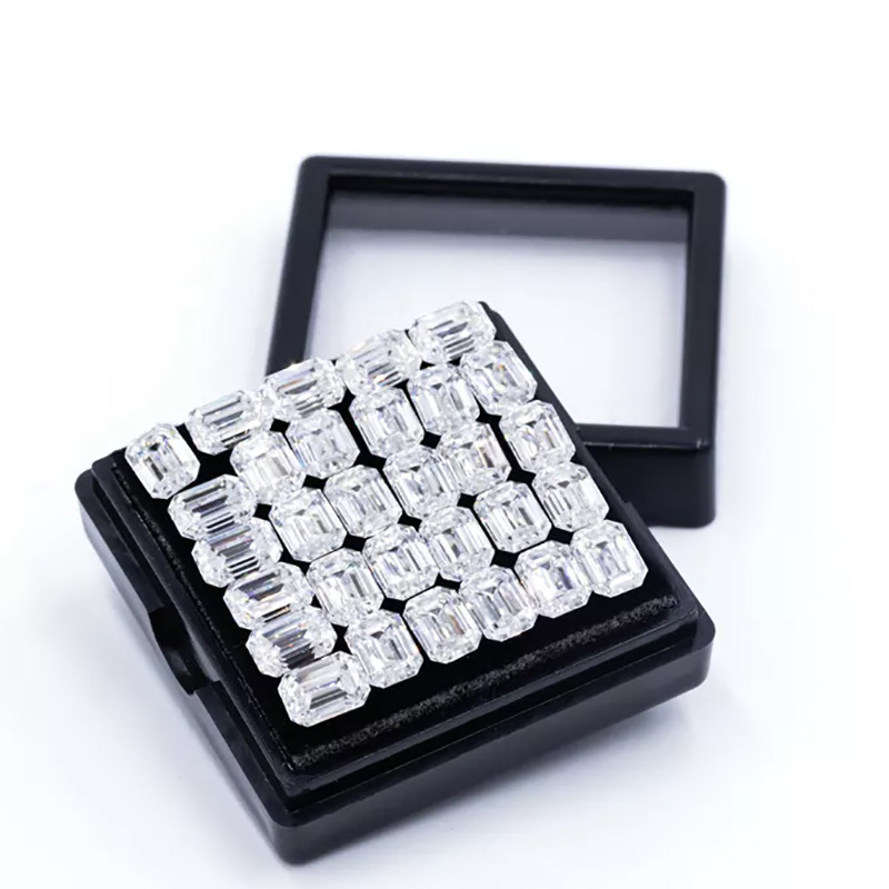 Fábrica de Wuzhou 1 - 5 quilates de piedra desnuda GH / VS piedra desnuda al por mayor de piedra desnuda de mosaico