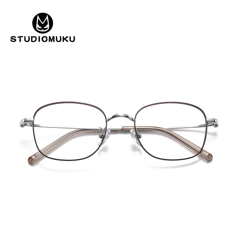 STUDIOMUKU gafas frescas de madera gente ambiciosa todos tienen algún tipo de marco anormal gafas de confianza