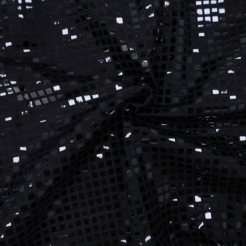 Women'S Gender Sequins, Patchwork Design Fashion Style Autumn Fashion Solid Color Polyester Slim Above Knee Skirts