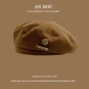 Rose beret-brown