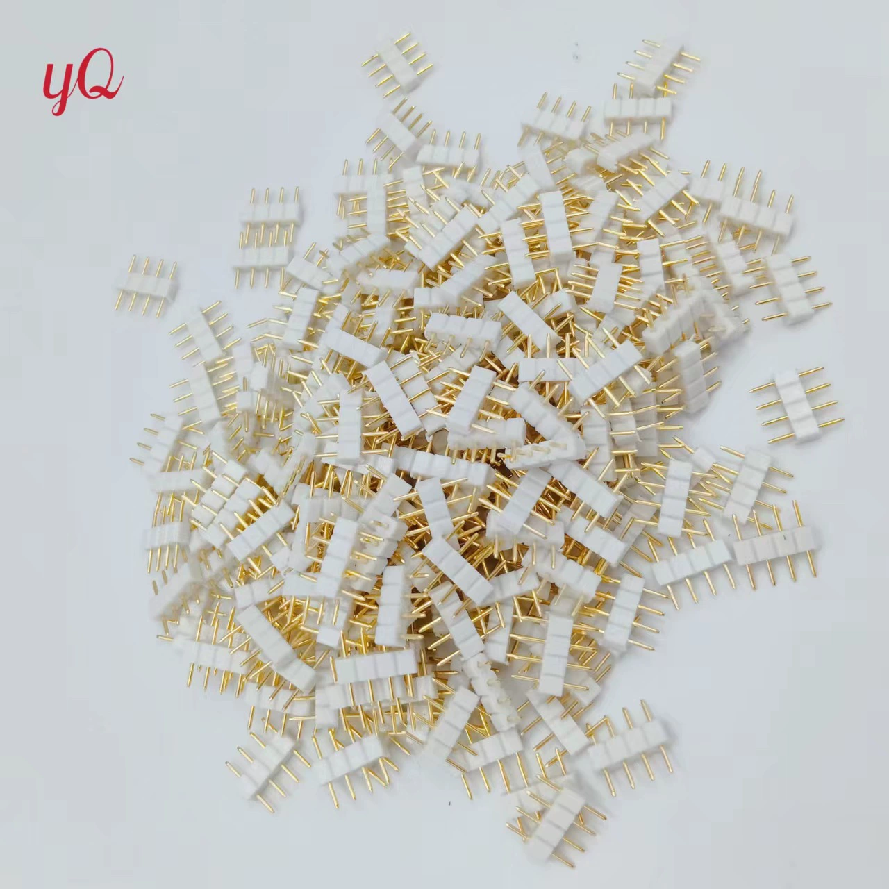 4P I N Гнездовой разъем с круглым отверстием, гнездовой разъем 2,54, разъем для светодиодной ленты