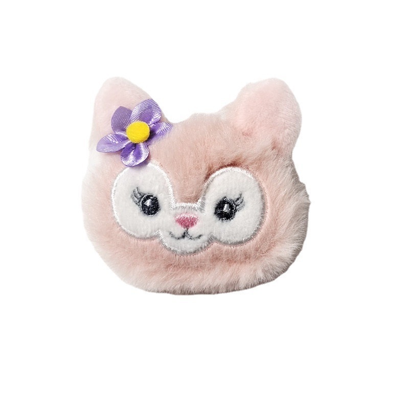 ぬいぐるみ人形ブローチ星黛露ダフィー熊トニー猫林娜貝児公仔頭装飾部品|undefined