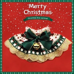 猫の首を囲むクリスマスのよだれレースのぬいぐるみペットの犬のマフラーの装飾の蝶ネクタイの猫の装飾品の犬のよだれかけ