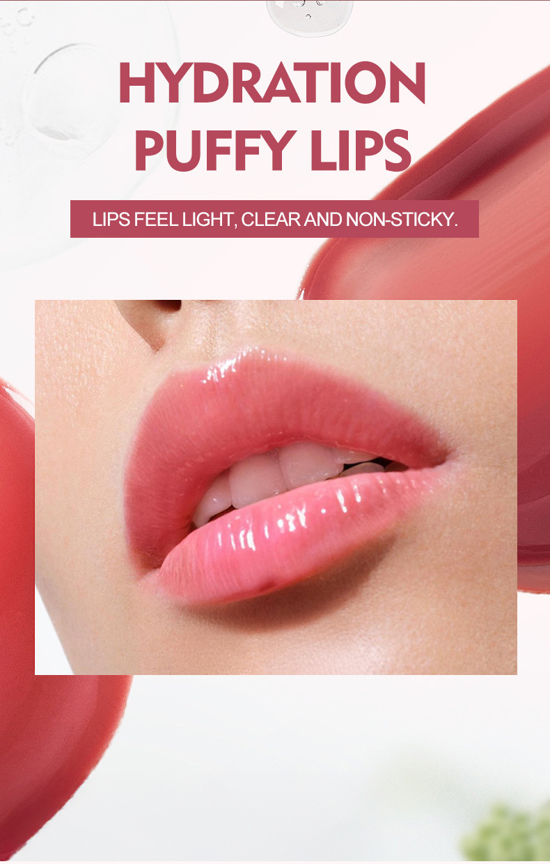 Transparent Lip Plumping Oil Moisturising Care For Soft Lips_voghion.com