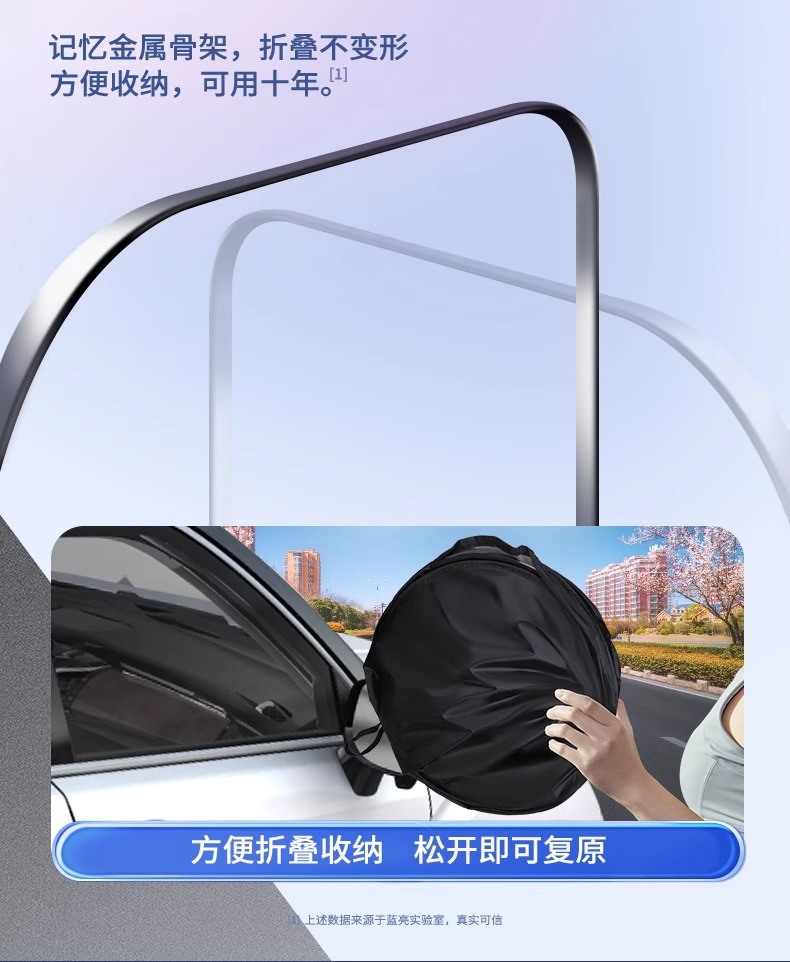 Suitable for Buick LaCrosse/Ankewei/Yinglang/GL6/Excelle car heat insulation sunshade shade umbrella