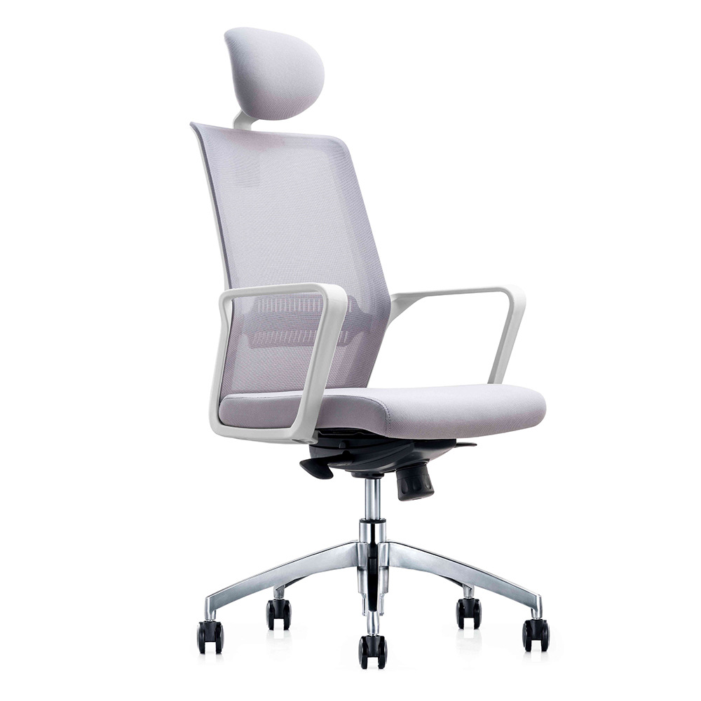 silla ergonómica de alta calidad, silla de computadora doméstica, silla de deportes eléctricos, silla de oficina, silla gris clara