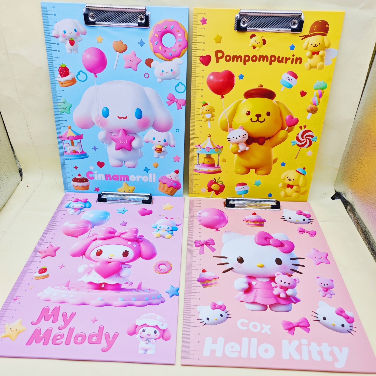 산리오 A4 다기능 클립보드 [랜덤 1개]