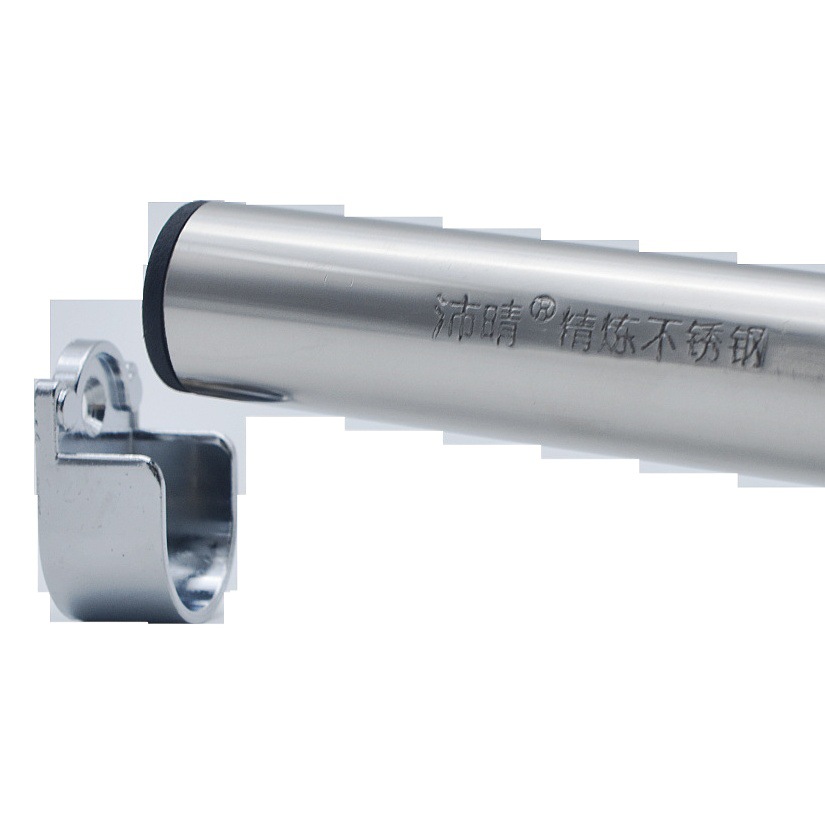 19225 tubo redondo armario ropa Polo brida asiento armario Polo ropa Polo extraíble accesorios de armario ropa soporte de polo