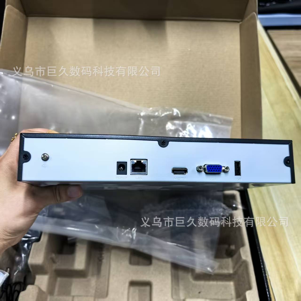 Tenda 16-Channel Iron Box NVR Bilingual System Recorder 4K Ultra HD Surveillance Host Mobile Remote Control TN3116