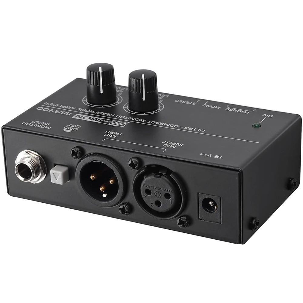 MA400 헤드폰 헤드폰 증폭기 마이크 앰프 모니터 마이크 앰프